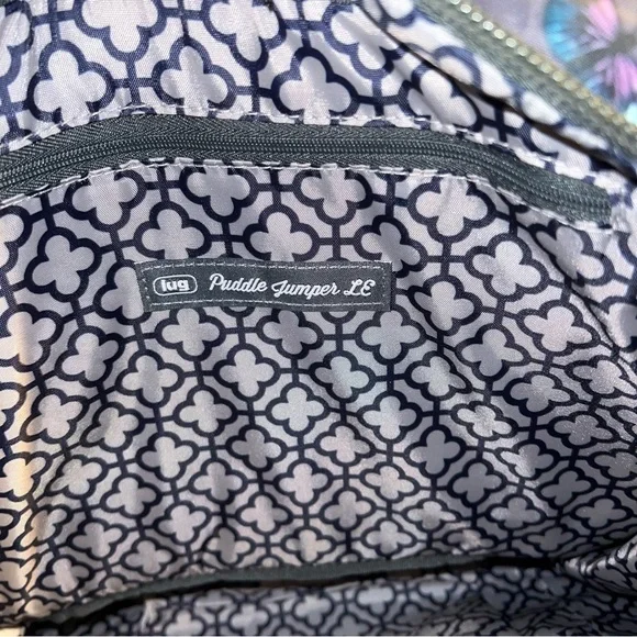 NEW Lug Life Puddle Jumper LE Convertible Bag in Butterfly Grey - Picture 7 of 8